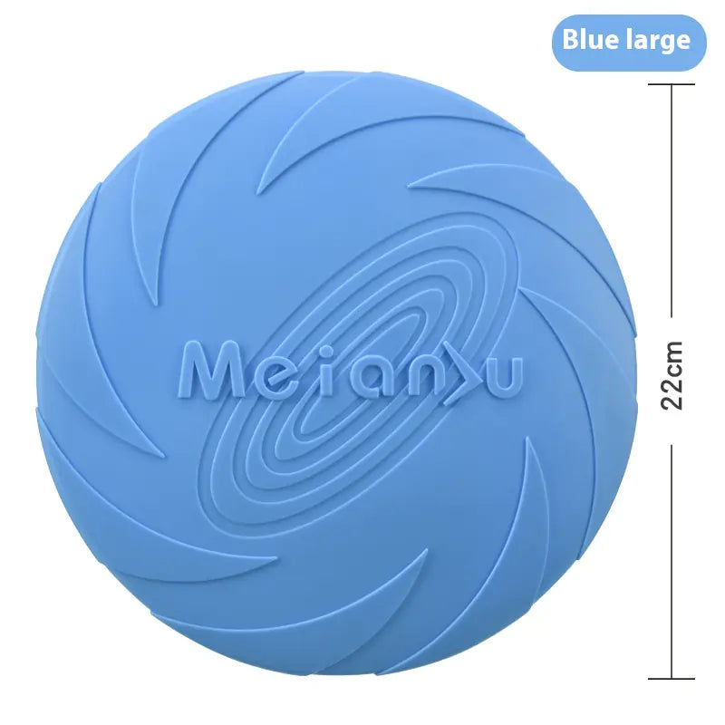 Rubber Dog Frisbee Outdoor Toy Alingpulse