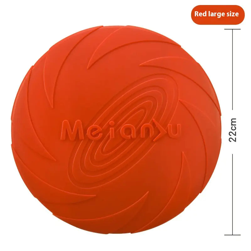 Rubber Dog Frisbee Outdoor Toy Alingpulse