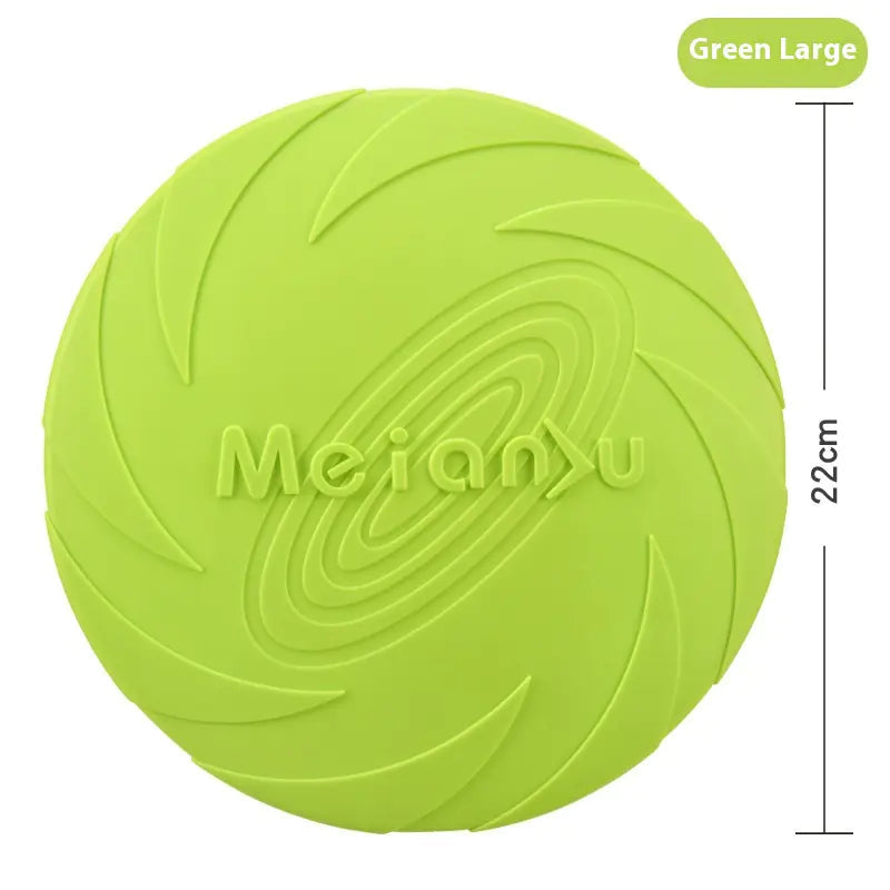 Rubber Dog Frisbee Outdoor Toy Alingpulse
