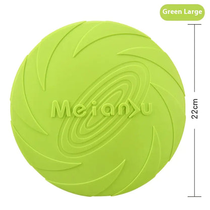 Rubber Dog Frisbee Outdoor Toy Alingpulse