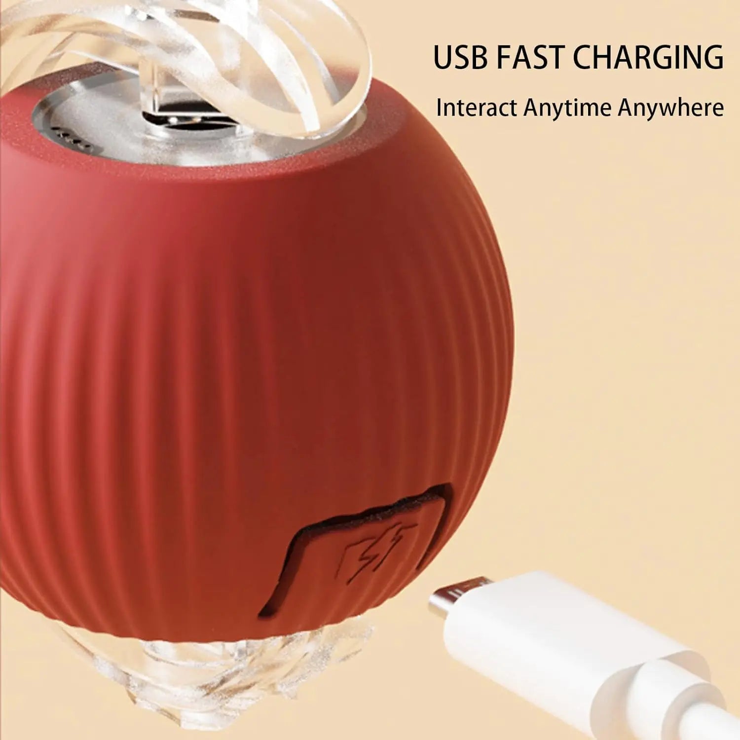 Interactive Smart Rolling Pet Ball Alingpulse