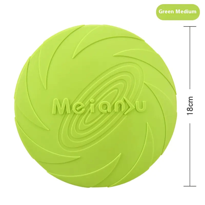 Rubber Dog Frisbee Outdoor Toy Alingpulse