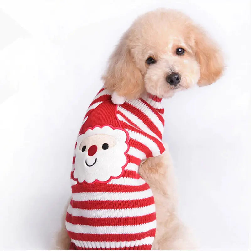 Holiday Pompom Pet Sweater Alingpulse