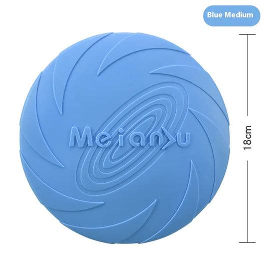 Rubber Dog Frisbee Outdoor Toy Alingpulse