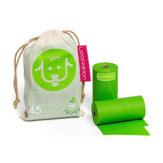 Home Compostable Dog Poop Bags Rolls | 45 Pack | Leakproof Tear Resistant & Thick Dog Waste Bags Biodegradable | 15 Biodegradable Poop Bags for Dogs Per Roll | 3 Eco Friendly Dog Poop Bags Rolls Alingpulse