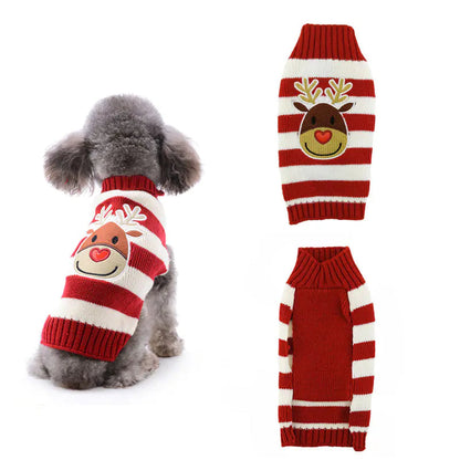 Holiday Pompom Pet Sweater Alingpulse