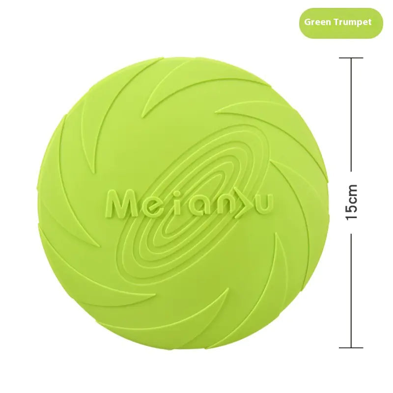 Rubber Dog Frisbee Outdoor Toy Alingpulse