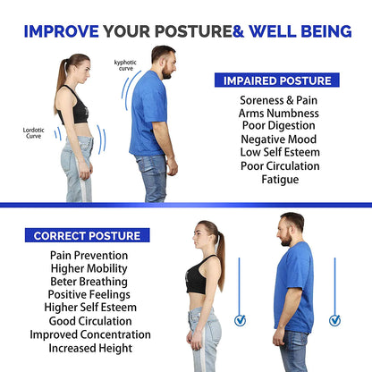 Adjustable Posture Corrector for Men, Women, and Kids
