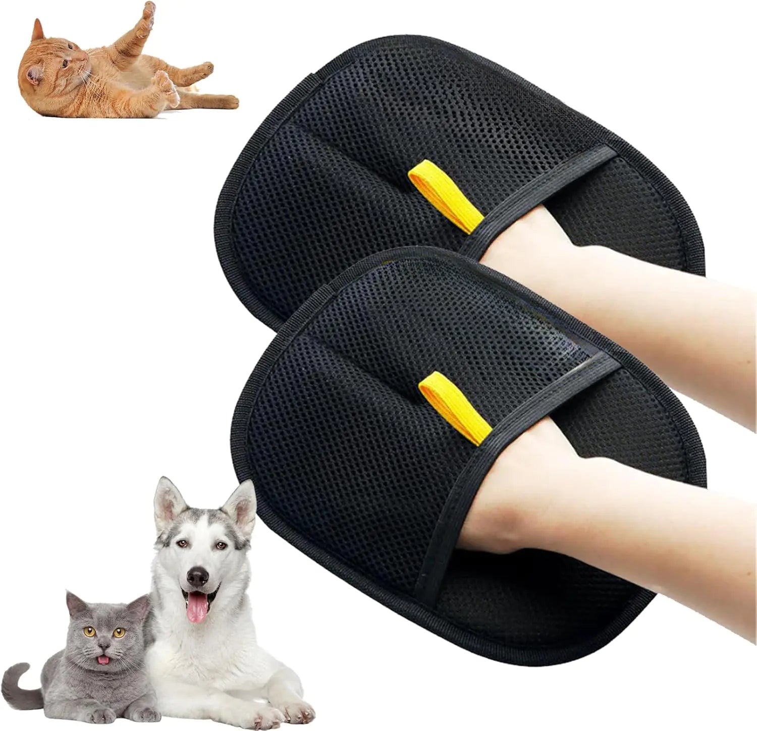 Fur-Banishing Pet Gloves Alingpulse